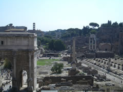 Sehenswürdigkeiten Rom- Forum Romanum